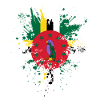 Drapeau dominicain Dominika