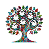 Mosaic Ghost Tree T-Shirt