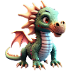 cute little baby dragon funny