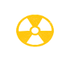 Centrale nucléaire radioactive