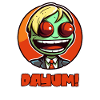 Cartoon Frog Man, Occhi Che Escono, Cazzo