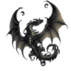 Drago Volante Fiaba Alata Mitico Sinistro