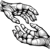 Touch in tattoo art