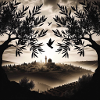 Palestine Peace Silhouette