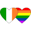 Ireland Rainbow Flag
