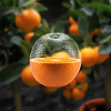 Orange juteuse