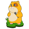Hamster Singer Microphone Singing