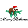 Joyeux paresseux Joyeux Noël