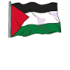 Fier du drapeau de la Palestine