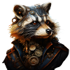 Steampunk Raccoon