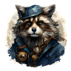 Steampunk Trashpanda