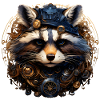 Steampunk Raccoon