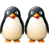 2 funny Penguins