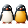 2 cute Penguins