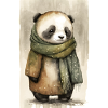 Panda-Gemütlichkeit