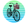 Floral Embellished Bicycle