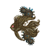 Wonderful steampunk fish.
