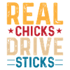 Real Chicks Ride Bâtons