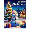 Christmas Snowman Design 1.7