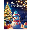 Christmas Snowman Design 1.5