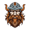 Viking Head Warrior