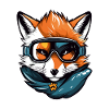 Fox Snowboard Ski Lunettes Comic