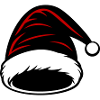 Chapeau de Père Noël chapeau