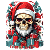 Skull Santa's Christmas Joy
