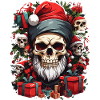 Santa's Christmas Skull Spell