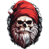 Santas Xmas-Schädel-Wunder