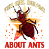 Cette fille rêve de fourmis