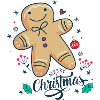 Christmas Cookie.Merry Christmas.