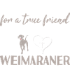 I Asked God Weimaraner