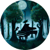 Piano in the forest