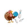 Bowler Turkey Bowling Thanksgiving