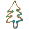 Weinachtsbaum Falschfarben