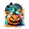 Halloween - Pumpkin Gracitti