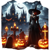 Witch Graveyard Pumpkins