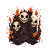 Halloween Skulls
