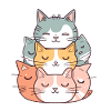 Cat - Kawaii Style