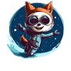 Come hug the space fox