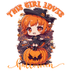 CETTE FILLE AIME HALLOWEEN