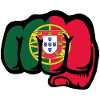 Portugal Flag Hand Fist