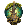 Tree Guitar Fusion Guitarist
