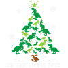Dinosaur Christmas Tree T-Rex Christmas