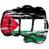 Palestine Flag Fist Hand Used