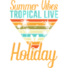 summer vibes Typography