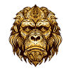 Gorilla Head Animal