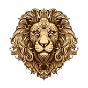 Lion, Head, Animal