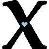 Letter X Initial point